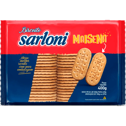BISCOITO SARLONI PACOTE 400G MAISENA